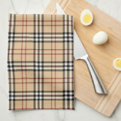 Scottish Tartan Pattern Geschirrtuch (Viertel Falte)