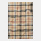 Scottish Tartan Pattern Geschirrtuch (Vertikal)