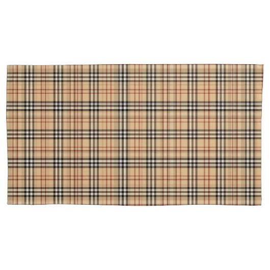 Scottish Tartan Pattern Kissenbezug (Vorderseite-Links)