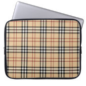 Scottish Tartan Pattern Laptopschutzhülle (Vorderseite)