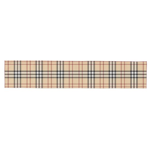 Scottish Tartan Pattern Mittelgroßer Tischläufer (Horizontal)
