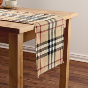 Scottish Tartan Pattern Mittelgroßer Tischläufer