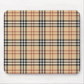 Scottish Tartan Pattern Mousepad (Vorne)