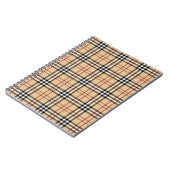 Scottish Tartan Pattern Notizblock (Linke Seite)