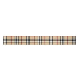 Scottish Tartan Pattern Satinband