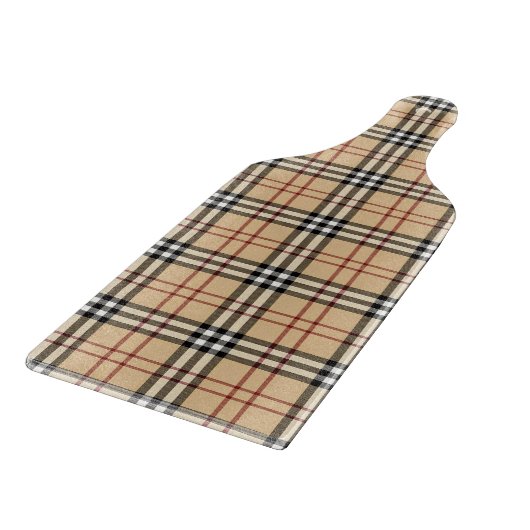 Scottish Tartan Pattern     Schneidebrett (Ecke)