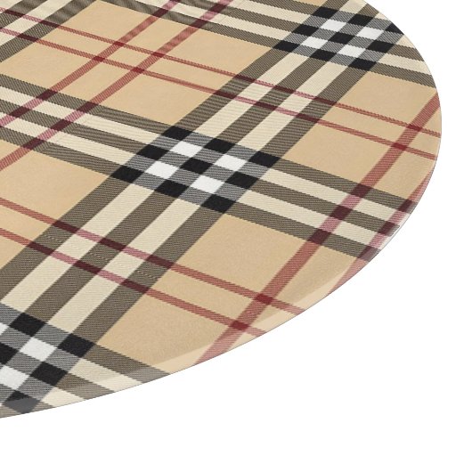 Scottish Tartan Pattern     Schneidebrett (Ecke)