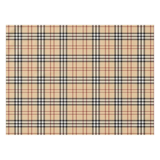 Scottish Tartan Pattern Tischdecke (Vorderseite (Horizontal))