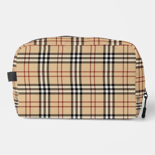 Scottish Tartan Pattern Waschbeutel (Vorderseite)