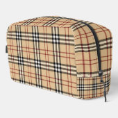 Scottish Tartan Pattern Waschbeutel (Rechte Ecke)