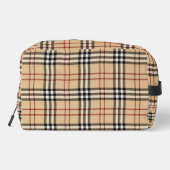 Scottish Tartan Pattern Waschbeutel (Rückseite)