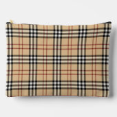 Scottish Tartan Pattern Zubehörtasche (Vorderseite)
