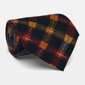 Scottish Tartan Plaid Custom Necktie Krawatte (Gerollt)
