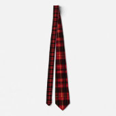 Scottish Tartan Plaid Custom Necktie Krawatte (Rückseite)