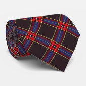 Scottish Tartan Plaid Custom Necktie Krawatte (Gerollt)