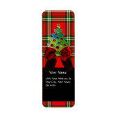 SCOTTISH TARTAN, RED GREEN BOWS AND CHRISTMAS TREM (Vorne)