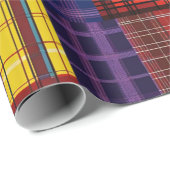 Scottish Tartan Swatch Geschenkpapier (Rolleneckpunkt)