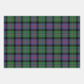 Scottish Tartans Black Watch, Malcolm, Buchanan Geschenkpapier Set (Vorderseite 3)