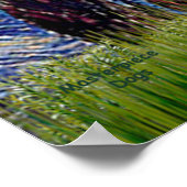 Scottish Terrier 12c - Starry Night Poster (Ecke)