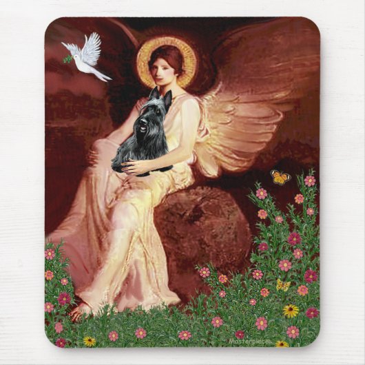 Scottish Terrier 3 - Seated Angel Mousepad (Vorne)