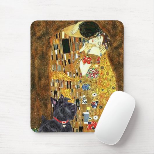Scottish Terrier 6 - The Kiss Mousepad (Mit Mouse)