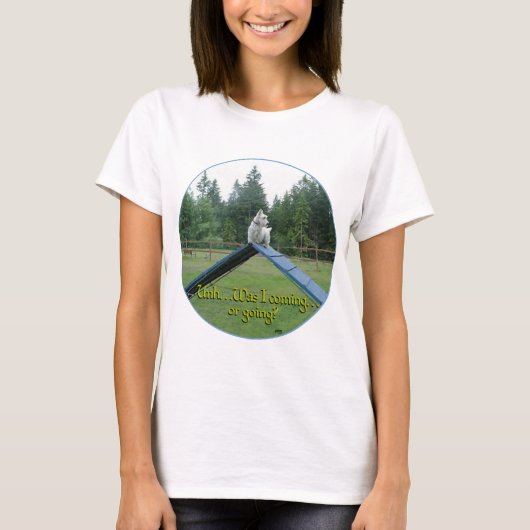 Scottish Terrier Agility Design T-Shirt (Vorderseite)