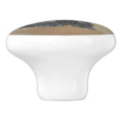 Scottish Terrier Angel Keramikknauf (Seitenansicht)