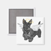 Scottish Terrier Angels Magnet (Vorderseite/Rückseite)