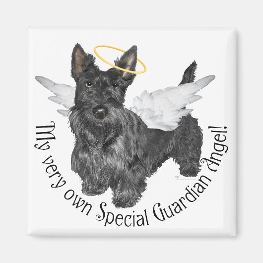 Scottish Terrier Angels Magnet (Vorne)