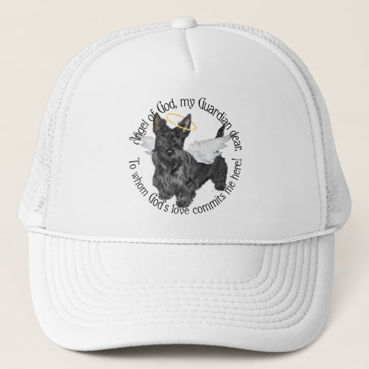 Scottish Terrier Angels Truckerkappe (Vorderseite)