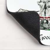 Scottish-Terrier-angenehmes Leben Mousepad (Ecke)