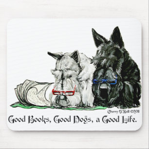 Scottish-Terrier-angenehmes Leben Mousepad