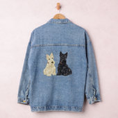 Scottish Terrier Ansammlung Jeansjacke (Hangar)
