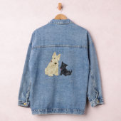 Scottish Terrier Ansammlung Jeansjacke (Hangar)
