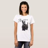 Scottish Terrier Aroooo! T-Shirt (Vorne ganz)