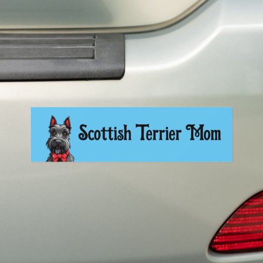 Scottish Terrier Autoaufkleber (Auf Auto)