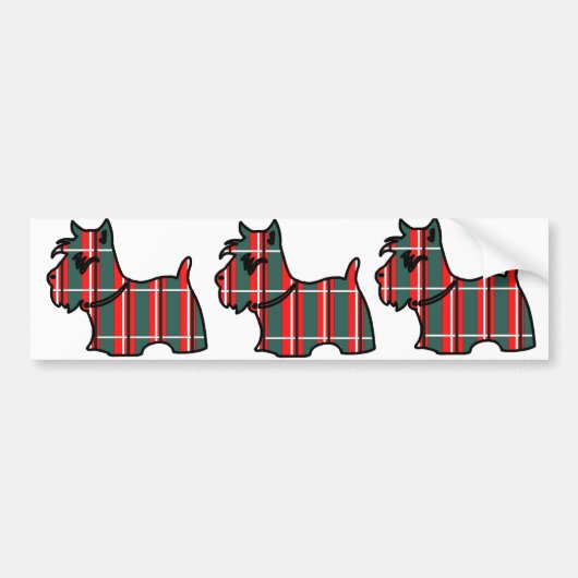 SCOTTISH TERRIER AUTOAUFKLEBER (Vorne)