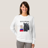 Scottish Terrier Back to School T-Shirt (Vorne ganz)