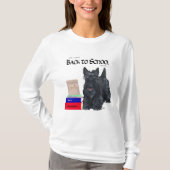 Scottish Terrier Back to School T-Shirt (Vorderseite)