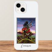 Scottish Terrier Bagpipe Kilt Dog Individuelle Nam Case-Mate iPhone Hülle
