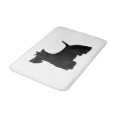 Scottish Terrier Bathmat Badematte (Schrägansicht)