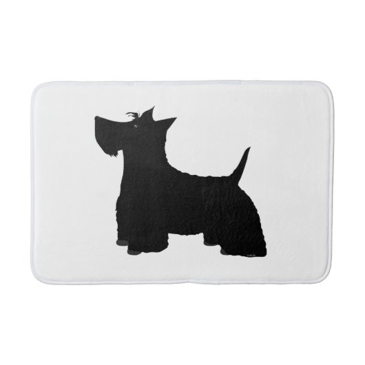 Scottish Terrier Bathmat Badematte (Vorderseite)