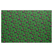 Scottish Terrier Black Silhouette, Rot/Rosa Bug Stoff (Fat Quarter (45,7 x 55,9 cm))