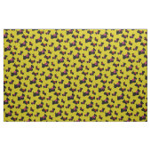 Scottish Terrier Black Silhouette, Rot/Rosa Bug Stoff (Fat Quarter (45,7 x 55,9 cm))