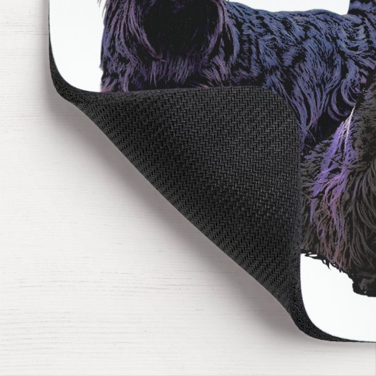 Scottish Terrier Black/White Trio, Great Scott! Mousepad (Ecke)