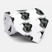 Scottish Terrier (blk) Mama 2 Krawatte (Gerollt)