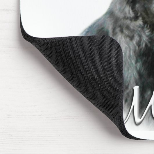 Scottish Terrier (blk) Mama 2 Mousepad (Ecke)