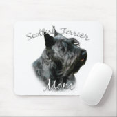 Scottish Terrier (blk) Mama 2 Mousepad (Mit Mouse)