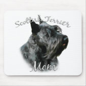 Scottish Terrier (blk) Mama 2 Mousepad (Vorne)