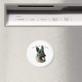 Scottish Terrier (brindle) Mama 2 Magnet (In Situ (Geschirrspüler))